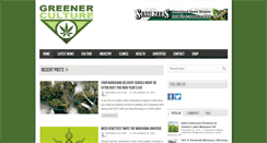 Desktop Screenshot of greenerculture.com