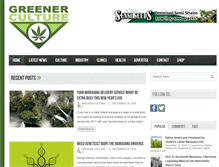 Tablet Screenshot of greenerculture.com